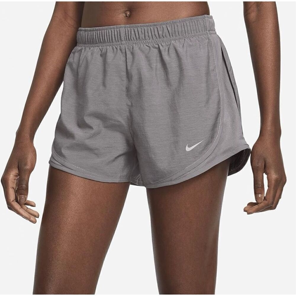 Nike Women's Dri-fit Tempo Clash Running Shorts 2.0 gunsmoke/wolf gray women’s M